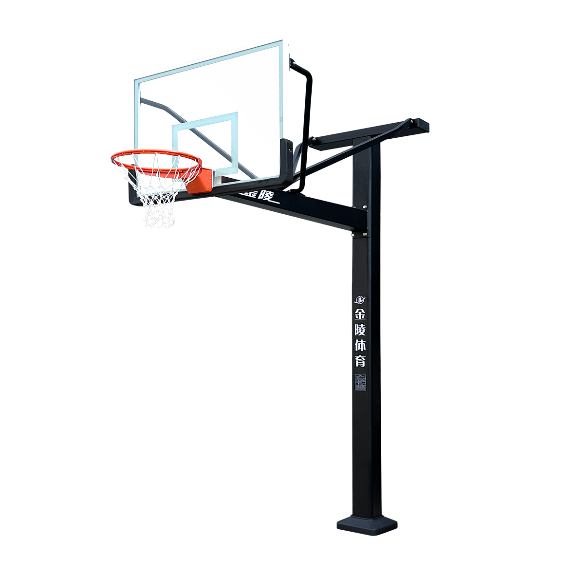 青少年固定式单臂篮球架